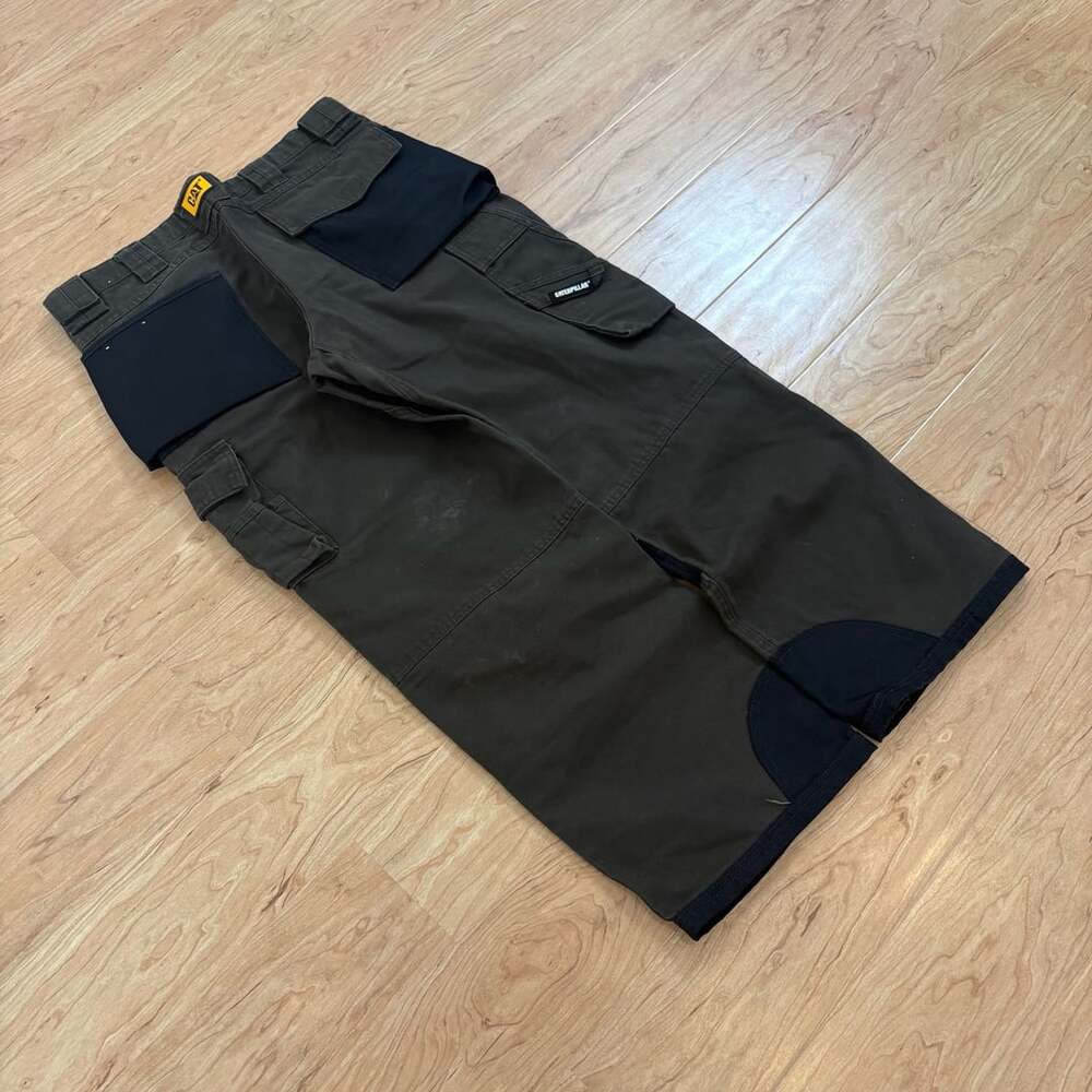 Caterpillar CAT Men's Trademark Work Pants Dark Earth 36x30 Utility Cargo